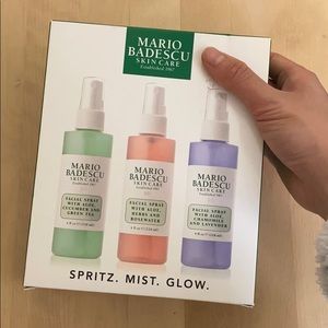 Mario Badescu skin care spray trio set